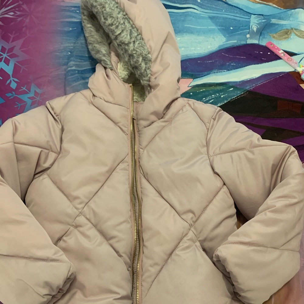 Girls Pink Coat from Old Navy